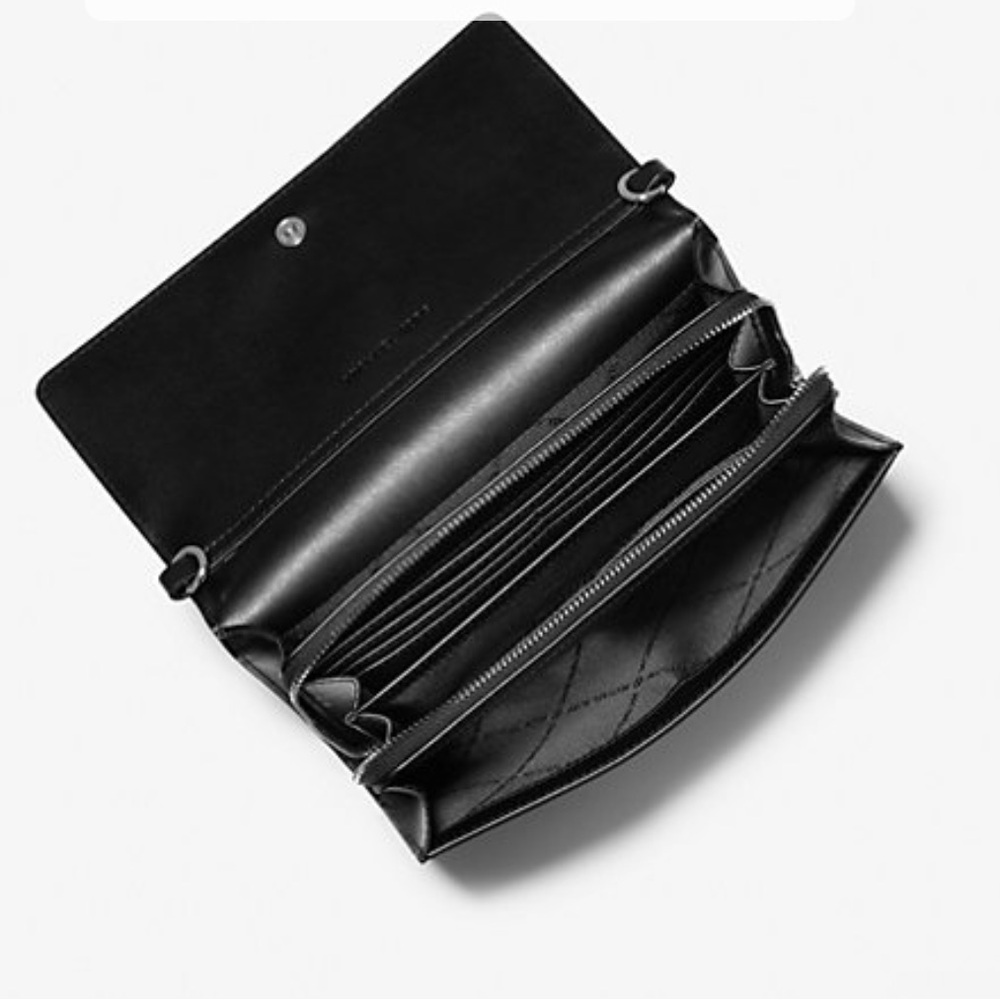 Michael Kors Black and Blue Crossbody Bag - Picture 2 of 16